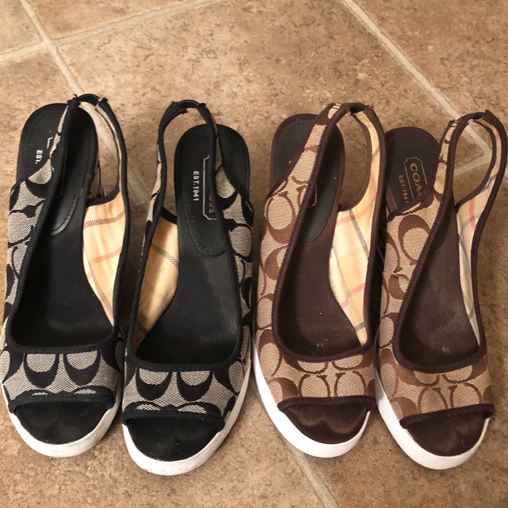 COACH WEDGES